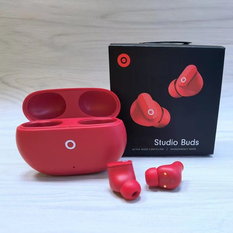True Wireless Studio Buds: Bluetooth Noise Canceling Headset
