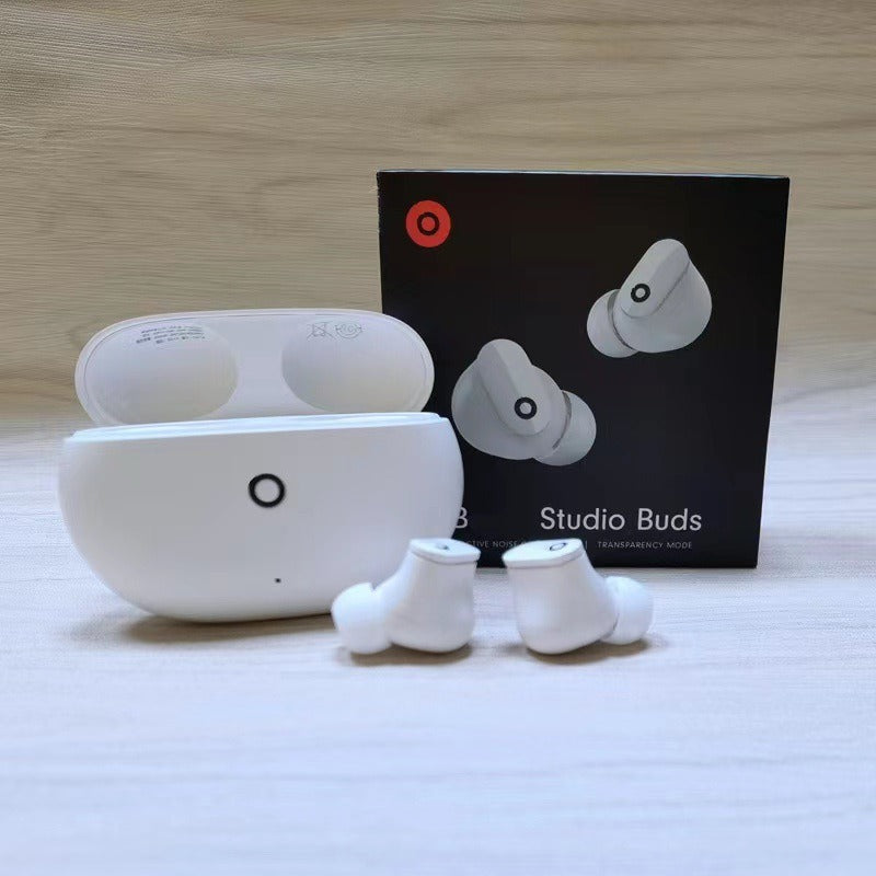 True Wireless Studio Buds: Bluetooth Noise Canceling Headset