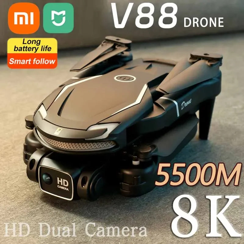 8K 5G GPS Dual Camera Professional Quadcopter Xiaomi V88 Drone: