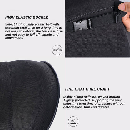Electric Shiatsu Car Neck Pillow 12V USB for Travel